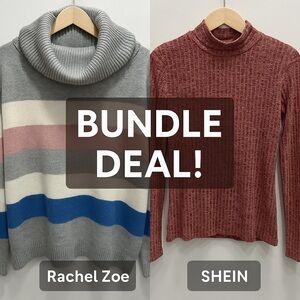 Bundle of 2 Cozy Medium Sweaters – Rachel Zoe & SHEIN